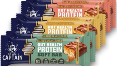 Gutsy Captain Proteinová tyčinka pro zdraví střev Mixbox - 6 x 50g
